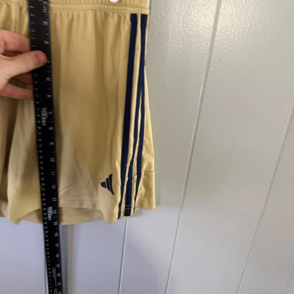 Adidas Soccer Shorts Youth Medium Gold Royals Arizona Aeroready Athletic‎